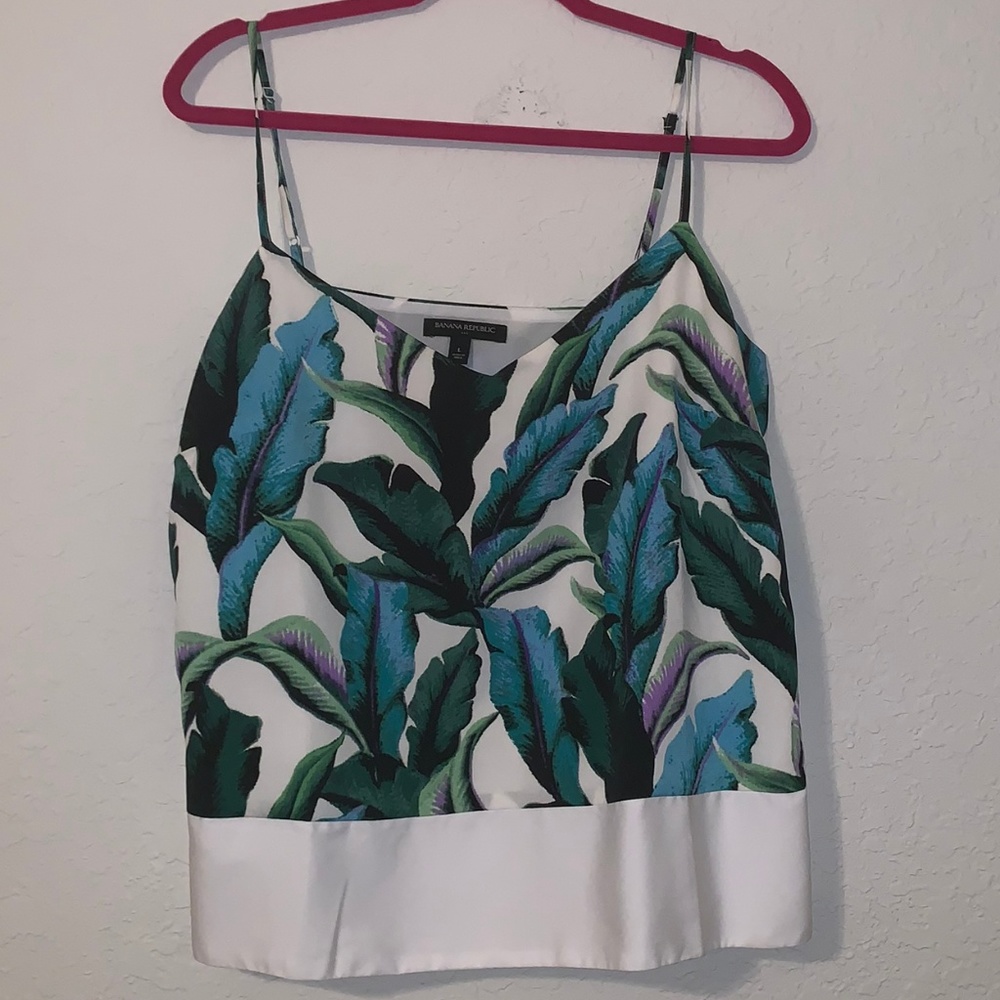 V neck and back, classic BR camisole